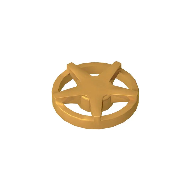 Gobricks 10PCS 18978a Wheel Cover 18978b Parts 5/10 Spoke Compatible with 18976 Toys Model Building Blocks DIY Creative Gift Car