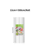 Single Roll Length 500cm, Textured Roll Bag, Vacuum Compression Bag, Single-sided Mesh Food Vacuum Packaging Roll Bag