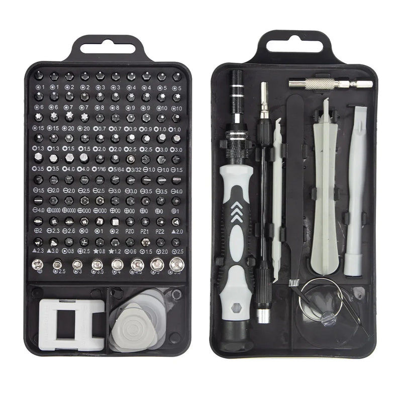 115 in 1 Precision Screwdriver Set Multifunctional Magnetic Repair Tools Kit for Computer Laptop Phone MacBook Household Repairs