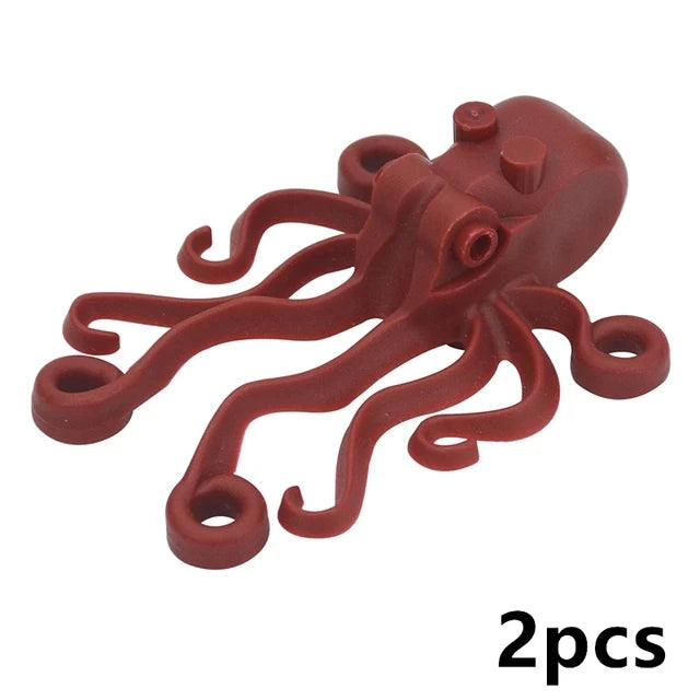 MOC City Animal Zoo Fram Accessories Building Block Figures Goat Sheep Eagle Owl Panda Parrot Seagull Penguin Bricks Toy Gift