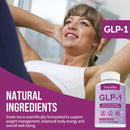 GLP-1 Supplement with Berberine, Green Tea Extract, Supports Metabolism, Blood Sugar Balance & Healthy Weight, 120 Capsules