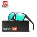DUBERY New Sports Polarized Sunglasses for Men High Quality pesca e camping Green Lens Sunglasses Fashion Fishing Sun Glasses