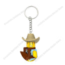 Hot Selling Classic Series keychain Mini 3D Character Model Set Building Blocks Assembling Toys Children's Birthday Gifts