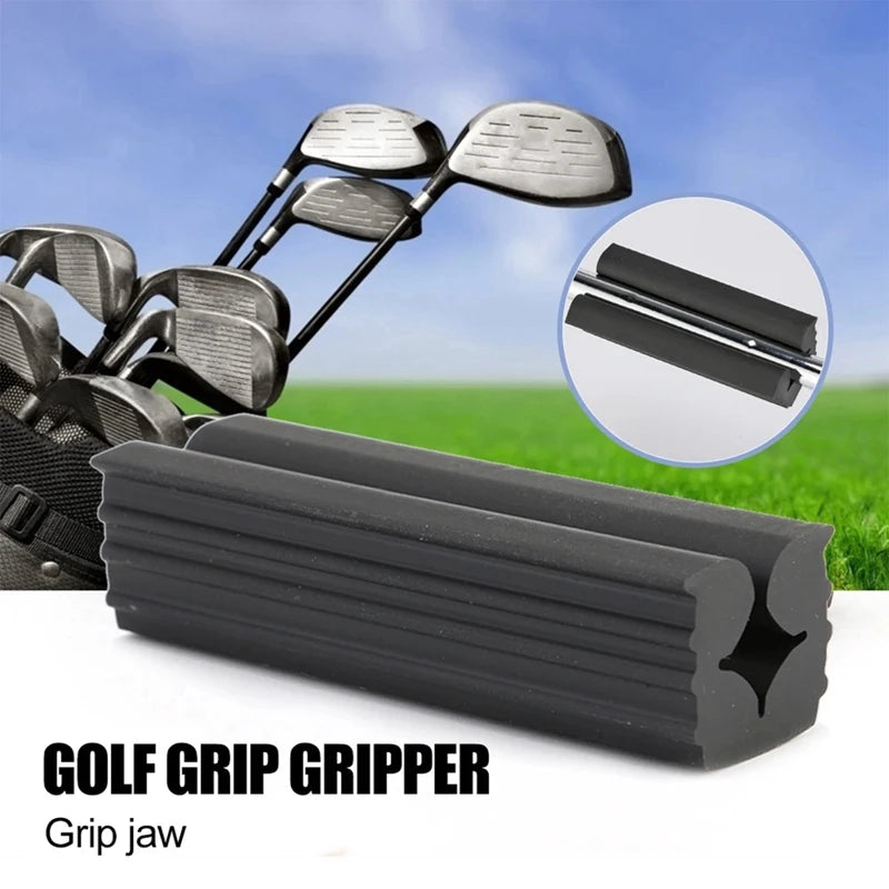 Golf Vice Clamp Regripping Kit Golf Club Firm Prevents Slipping Scratching Grip Replacement Tool Shaft Golf Accessory Profession