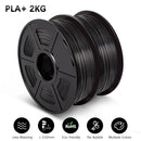 SUNLU 2KG 3D PLA/PETG/PLA PLUS/Clear Filament 1.75mm 2Roll 1KG 3D Printer Neatly Wound 3D Filament for 3D Printer& 3D Pen