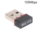 Mini USB Wireless Receiver Dongle Network Card External Wifi Adapter 802.11n Antenna 150Mbps For Desktop Laptop 1PC