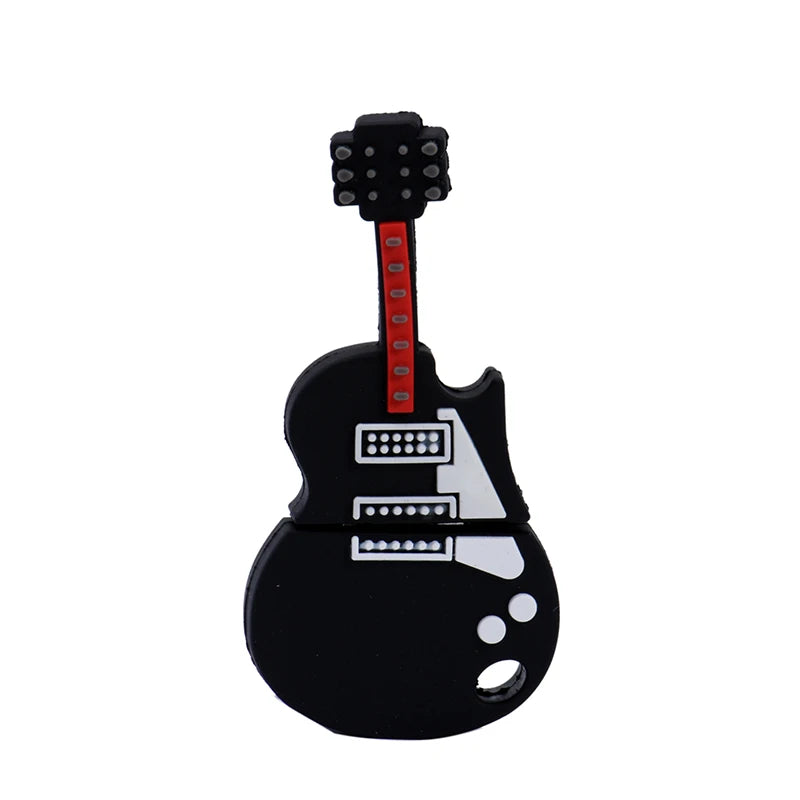 Guitar Series Creative Gifts USB 2.0 Flash Drive Real Capacity Pen Drive 64GB/32GB/16GB/8GB/4GB Memory Stick Pendrive  U Disk