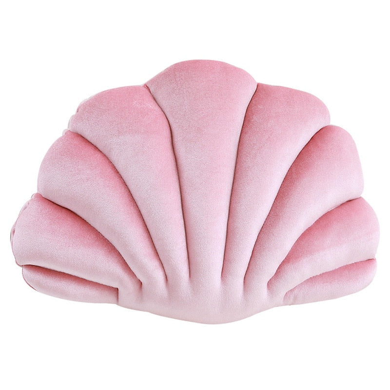 Shell Cushion Patio Decorative Pillow Love Present Soft Fleece Chic Fresh Sea Warm Home Sofa Car Decorating