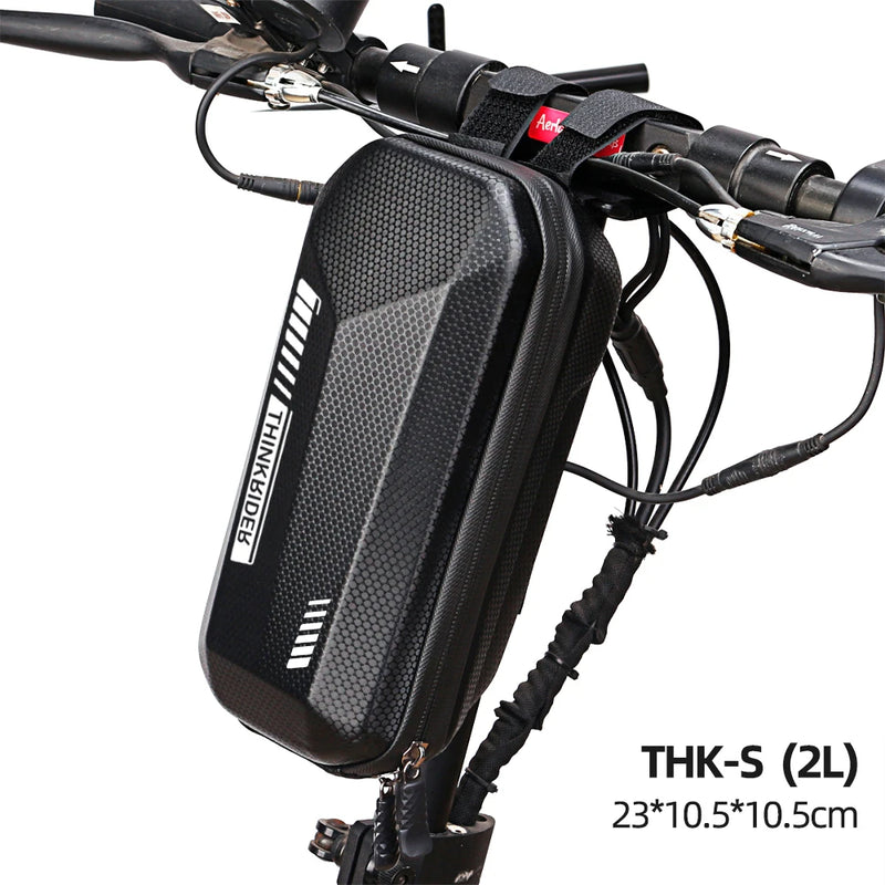 ThinkRider Electric Bike Scooter Front Bag Waterproof EVA Hard Shell Bags Reflective Handlebar Hanging Bag Storage Bag Xiaomi