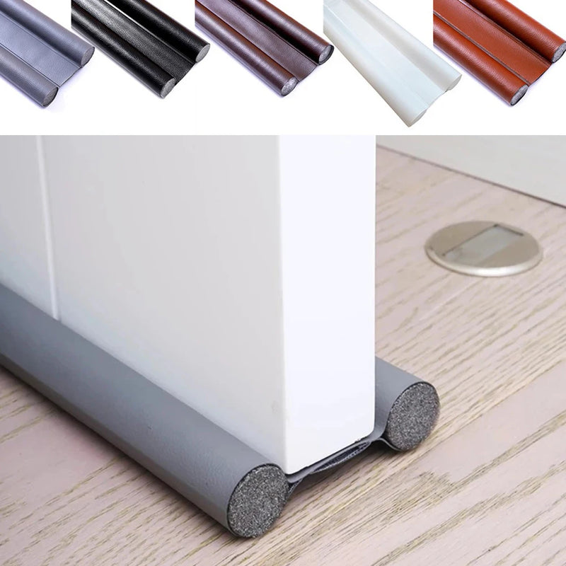 1pc 96cm Door Seal Strip Draught Excluder Stopper Door Bottom Wind Sweep Blocker Waterproof Door Draft Stoppers Sealing Strips