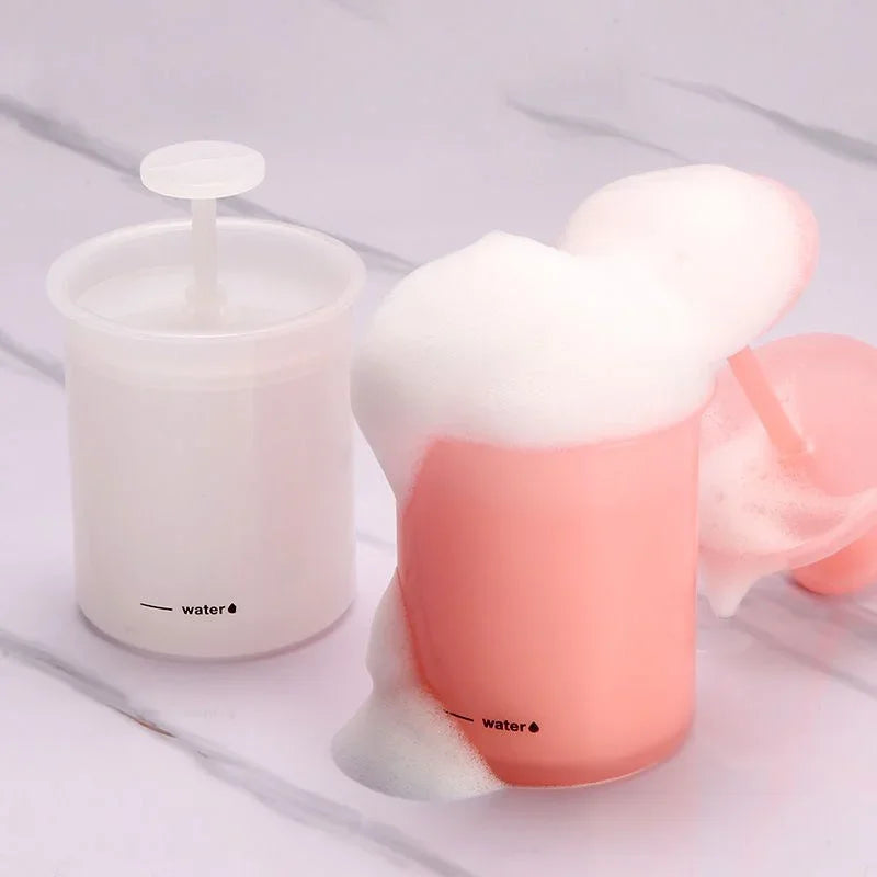 Portable Foam Maker Facial Cleanser Frother  Bottle Shampoo Body Wash Bubbler Cup  for Foaming Clean Tools Bathroom Accessories