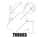 Action Figures Movie accessories Building Blocks Bricks toys TV6107 TV8047 TV8048 TV8049 TV8050 TV8051 TV8052 TV8053 TV8054