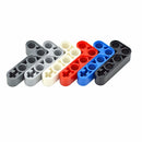 10Pcs Building Blocks Technical Thick Bulk DIY 2x4 L-Shape Arm Liftarm Compatible 32140 Assembles Particles Moc Parts Toy Bricks