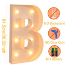 91.5CM DIY Name Giant Led Light Letter Frame Box Wedding Valentine's Day Party Decoration Anniversary Baby Shower Birthday Decor