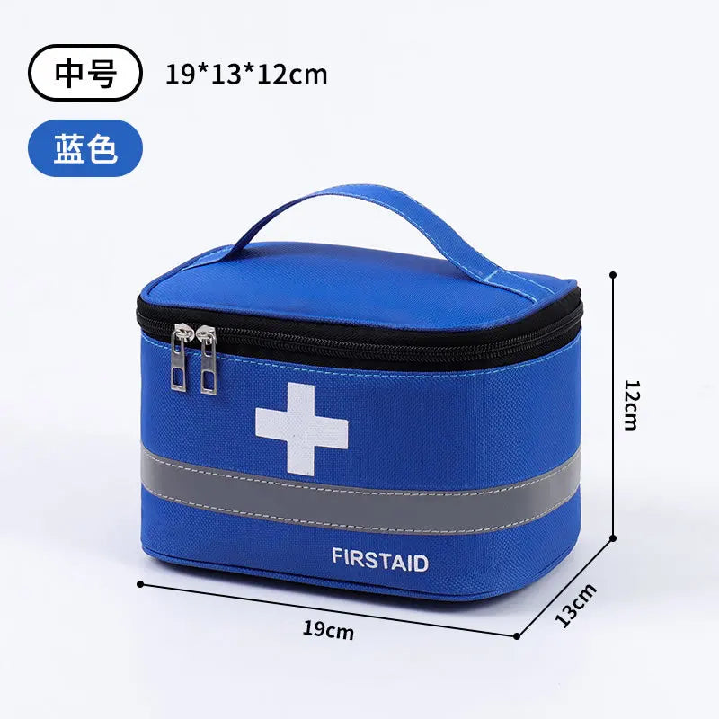 Home Large Medium Small First  Aid Kit Portable Medicine Prevention Kit Travel Outdoor Handheld Emergency Medicine Storage Bag