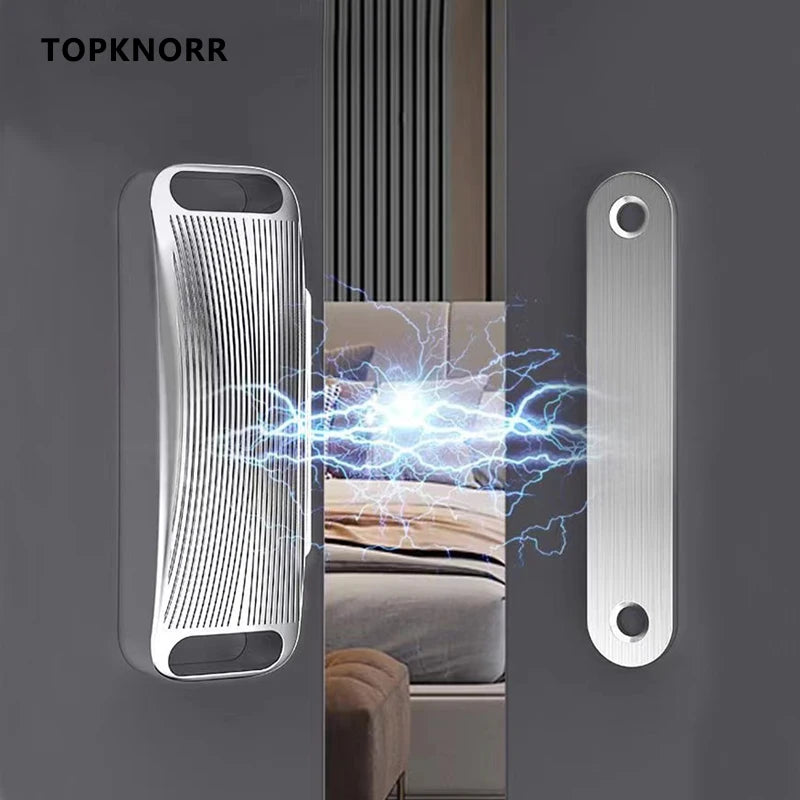 No-punch Door Suction Strong Magnetic Cabinet Door Does Not Close Tightly Artifact Room Door Sliding Door No-punch Lock Buckle