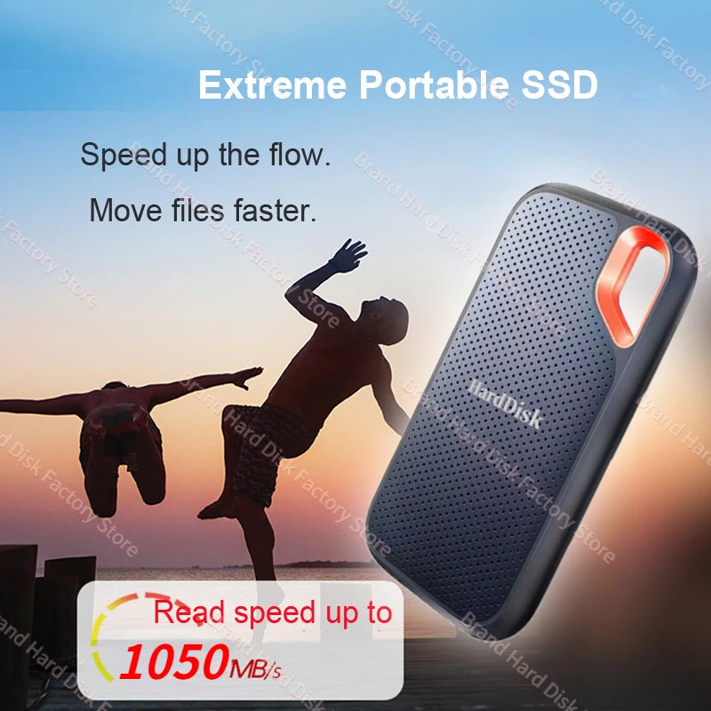 For xiaomi Hard Disk Mobile SSD E60 1TB 2TB 256TB USB 3.1 HD External Hard for Laptop PS5 Mobile Hard Disk HDD Storage