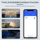 Tuya Smart Home Smart Button Switch Voice WIFI Remote Control Dual Control ZigBee Time Switch Home Office Villa Hotel Decoration