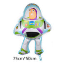 Cartoon Toy Story Buzz Lightyear Birthday Party Decoration Disposable Tableware Paper Plates Cups Balloons Baby Shower Supplies