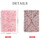 40x60cm Artificial Flower Wall Hanging Wedding Decoration Halloween Christmas Decoration Rose Fake Flowers Birthday Home Decor