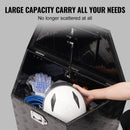 SucceBuy  Trailer Tongue Box Aluminum Alloy Tongue Box Tool Chest Heavy Duty Trailer Box Utility Trailer Tongue Box Pickup Truck