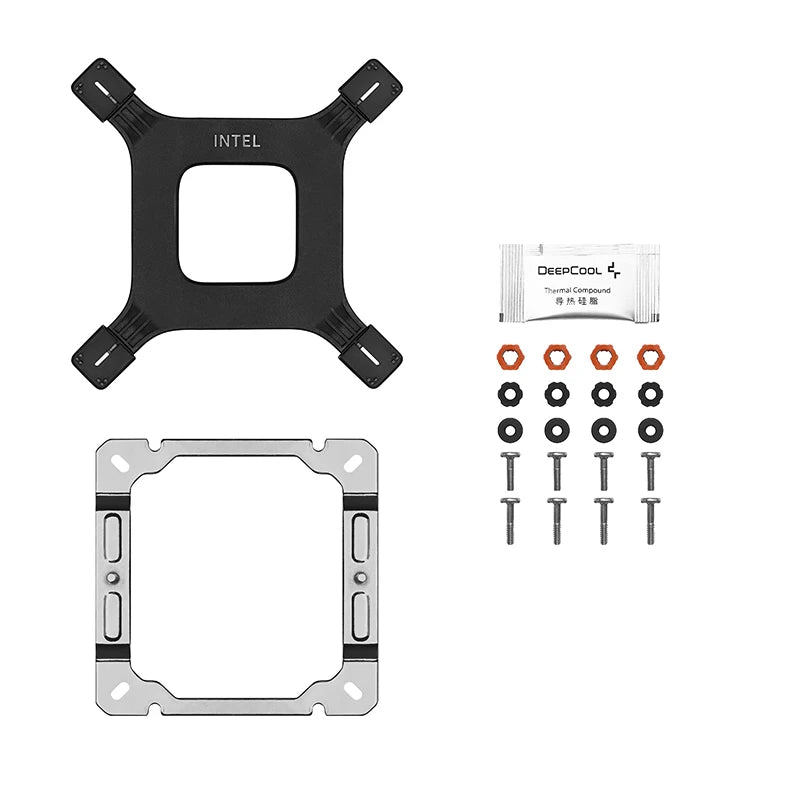 DeepCool AG400 ARGB Cpu Cooler 4 Heat Pipe 5V 3PIN TDP 220W Air Cooler For LGA1700 1200 115X AM4 AM5 Computer Processor Cooler