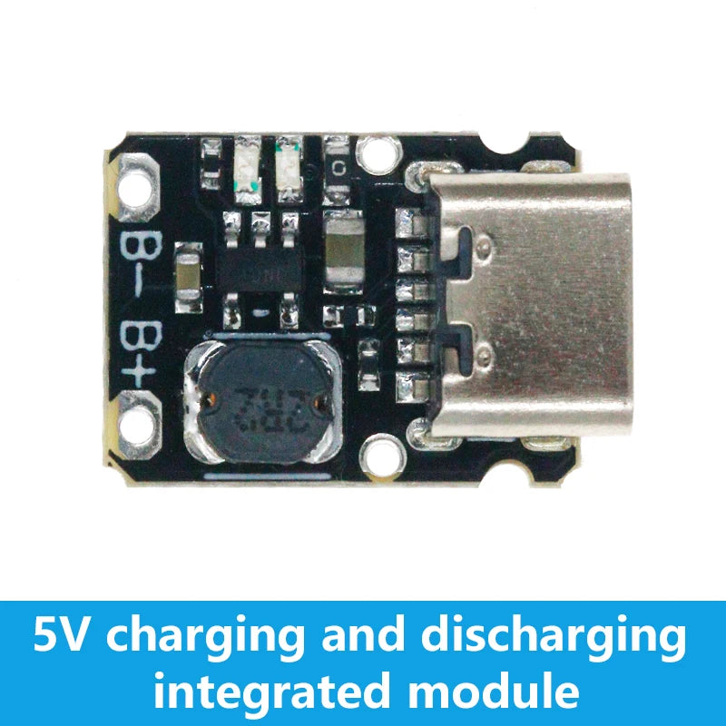 Type-C USB TP4057 1A Lithium Battery Charging Protection Board Module Polymer Battery Over TP4056 With Temperature Protection