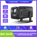 Magcubic HY320 4K Android 11 Projector 390ANSI Dual WiFi6 BT5.0 Portable Cinema Native 1080P for Outdoor Movie Home Theater