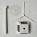 Mini Solar Powered Driving Wind Turbine Model Mini Solar Toy Mini Wind Turbine Generator Model Solar Powered Windmill