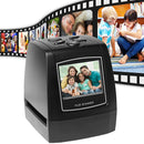 35/135mm Protable Negative Film Scanner 2.4Inch LCD Screen Slide Film Converter Support Editing & Sharing for Old Film To JPEG