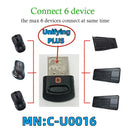 Unifying 6 Channel Wireless Dongle Receiver USB Adapter For Logitech Mouse MX M905 M510 Keyboard K400 k350 Wireless Receivers