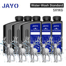 JAYO 5KG Standard /ABS-Like/Standard Plus/ Water Wash 3D Printer UV Resin 405nm for LCD 3D Printing Material Quick Curing Resin