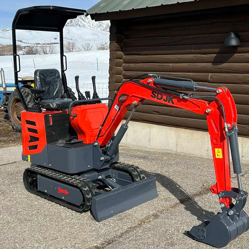Agricultural orchard Mini Excavator 1000kg With Swing Boom 1T 2 ton Price EPA/EURO 5 Mini Digger Factory Customization For Sale