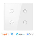 Tuya Smart WiFi Light Switch 4x4 Brazil Light Wall Switches Touch Panel 4/6 Gang Wireless Control for Alexa Google Home 100-250V