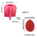 Easter Day Gift Egg Candle Making Silicone Mold Festival Embossed Butterfly Eggs Resin Epoxy Mould Carved Rose Soap Wax Tools