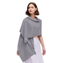 Ohsunny Multifunctional Beach Towel Summer Fashion Shawl Sun Protection Breathable Cover-Ups UPF2000+  Women Outdoors Traveling