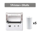 58MM Mini Pocket Thermal Receipt Printer Mobile Portable Ticket Bill Wireless Bluetooth USB Thermal POS Printer PC Android IOS