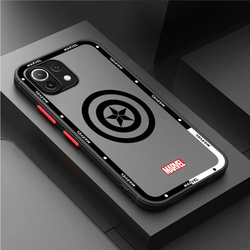 Marvel Hero Logo Case for Xiaomi Mi 12T Pro 11T 10T 13 Lite 12 13 Pro 11 Lite 9T 12X 11T Silicone Shockproof Cover