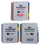 2021 AutoSmart 3 E Book Set - Asian, European & Domestic Book Set - By Michael Hyde LockSmith