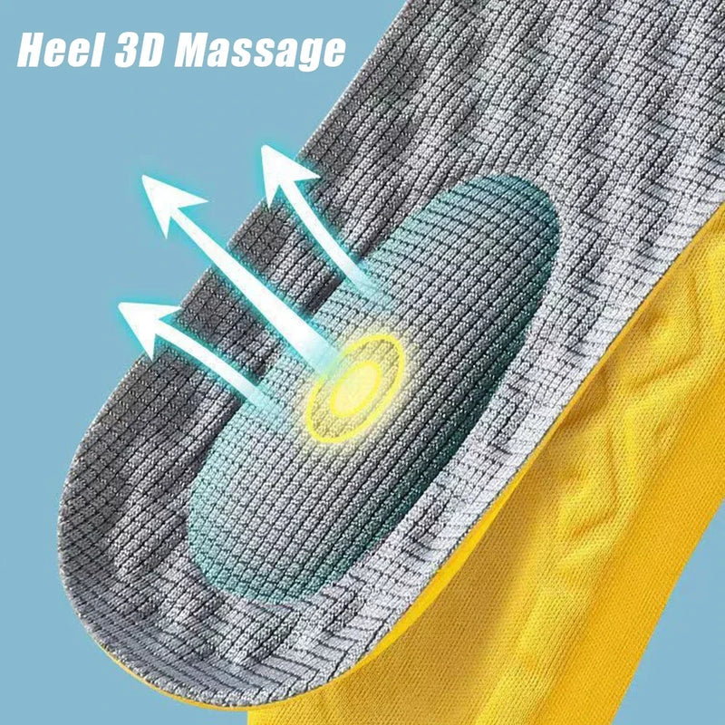 Sneakers Orthopedic Arch Insoles for Shoes Flat Foot Memory Foam Insole Plantar Fasciitis Template Shoe Pads Inserts Women Man