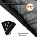 4pcs Car Sun Shade Styling Accessories UV Protect Curtain Front Rear Side Window Sunshade Mesh Sun Visor Protection Window Films