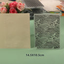 DUOFEN Crafts plastic embossing folder collection 2 paper embossing flower mold Christmas Birthday Easter day wedding