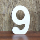8 CM Letras Decorativas Grandes White Wooden Letters Home Decor Wedding Decoration DIY Personalised Name Design Free Standing