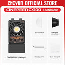 ZHIYUN Official CINEPEER CX100 100W Pocket Video Light Handheld Led COB Light Photo Fill Light Photography Lighting