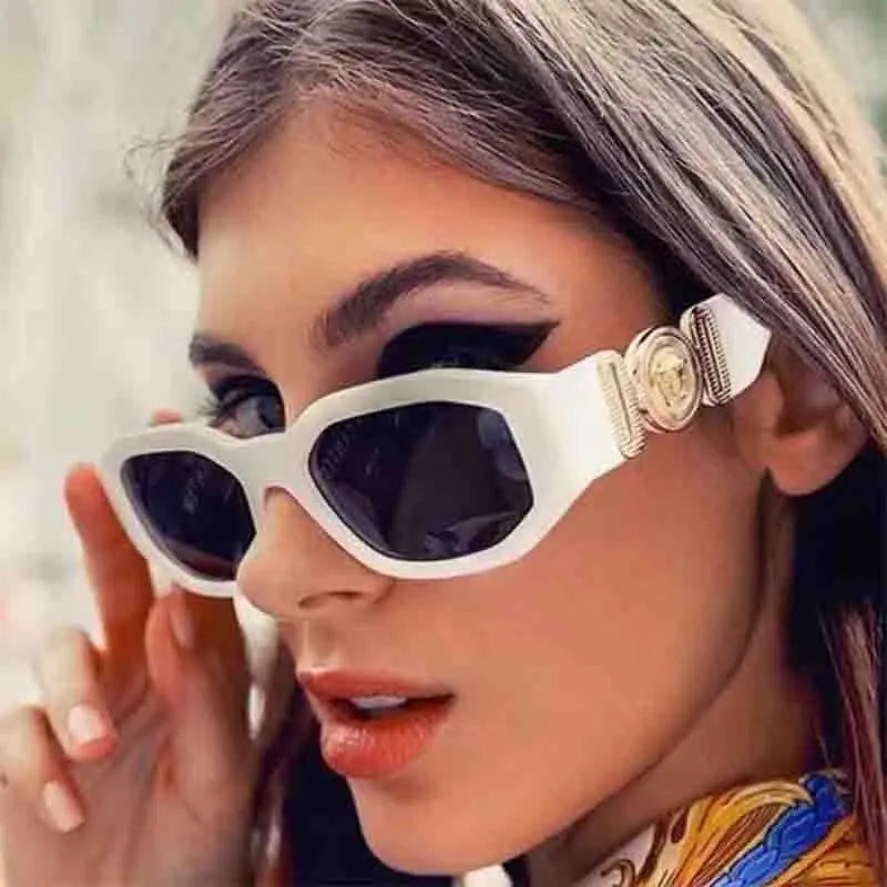 New Large Frame Square Sunglasses Women's Brand Designer Fashion Sun Glasses Men's Utdoor Hip-hop Eyewear UV400 Oculos De Sol