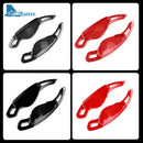 Carbon Abs Car Steering Wheel Paddle Shifter Trim Cover For Land Range Rover Evoque Discovery Sport For Jaguar XF XE Accessories