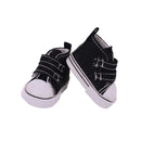 5Cm Doll Canvas Shoes Lace-up High-top Sneaker For 14inch Wellie Wisher Doll Toy 1/6 Bjd Paola 20Cm K-pop Cotton Doll Clothes