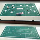 Texas Hold 'em Table Mat 180x90cm Non-woven Tablecloth Poker Card Game Table Cloth Casino Board Game Mat Poker Accessories