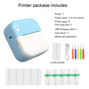 Mini Printer, Portable Thermal Photo Printer, Inkless Sticker Maker Machine for Notes, Photos, Stickers, Labels
