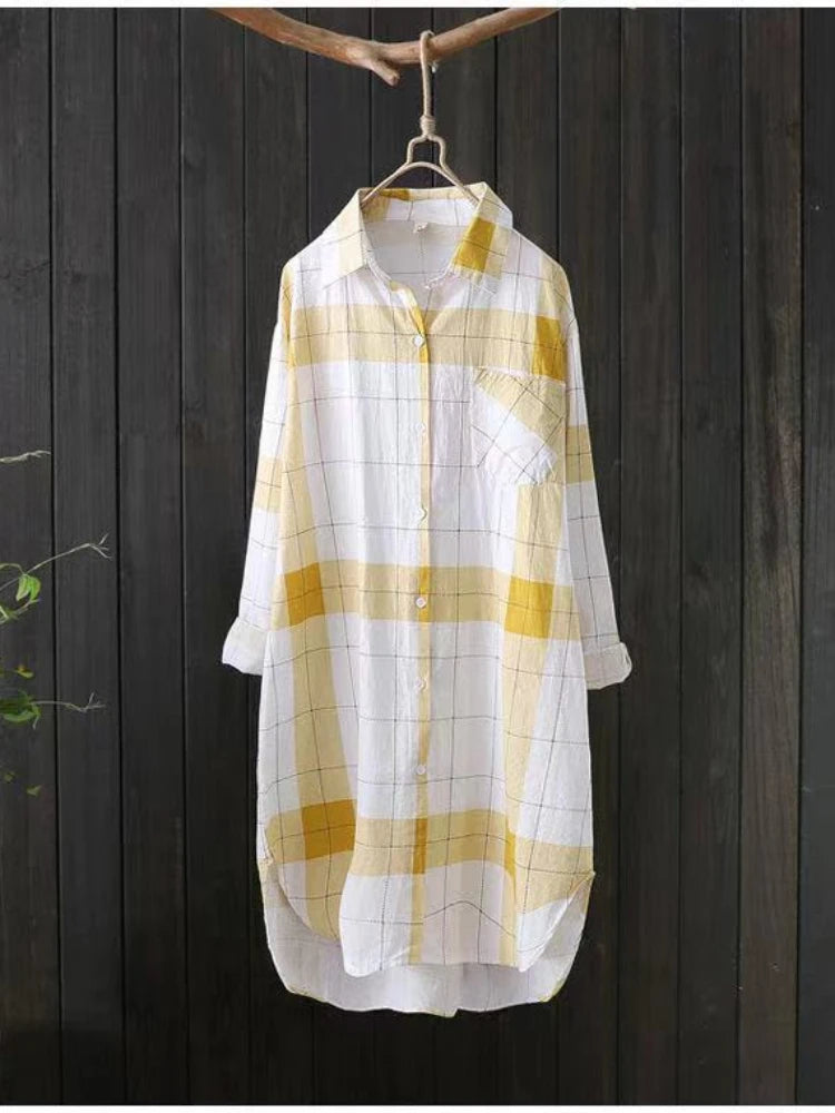 Print Fashion Autumn Blouses for Women 2023 Loose Long Sleeves Shirts Sunscreen Femal Tops Winter Casual Street Style Shirt